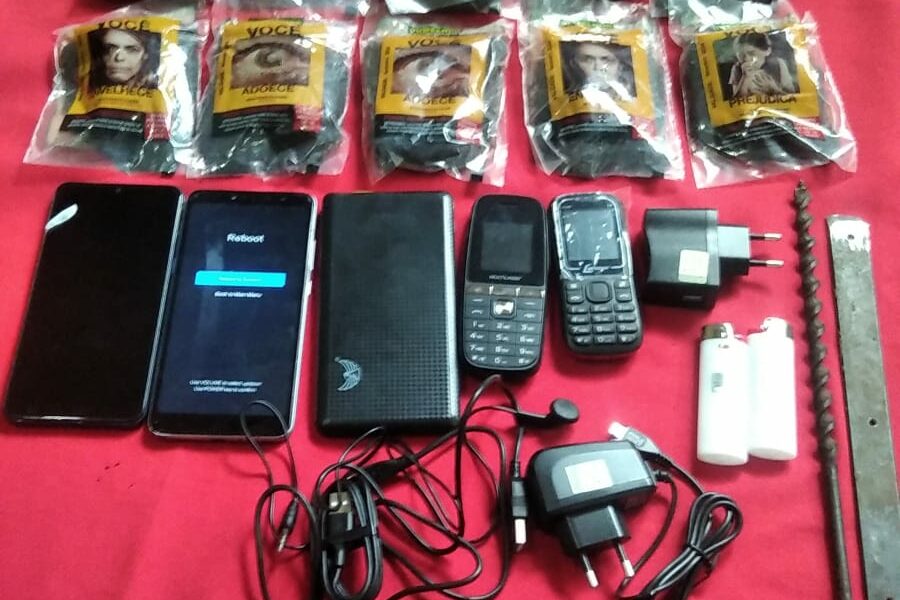 Detento tenta introduzir ilícitos no presídio de Inhumas por meio de serviços de limpeza