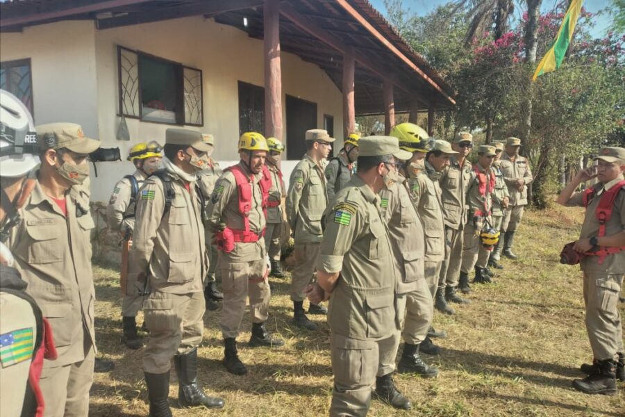 Governo de Goiás envia bombeiros militares para atuarem em Pernambuco