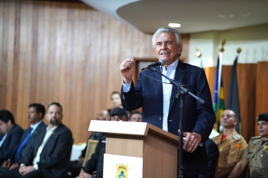 Governador Ronaldo Caiado cumpre agenda em Goiânia, nesta terça