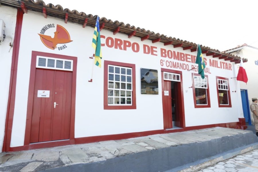 Cidade de Goiás sedia novo Comando Regional dos Bombeiros