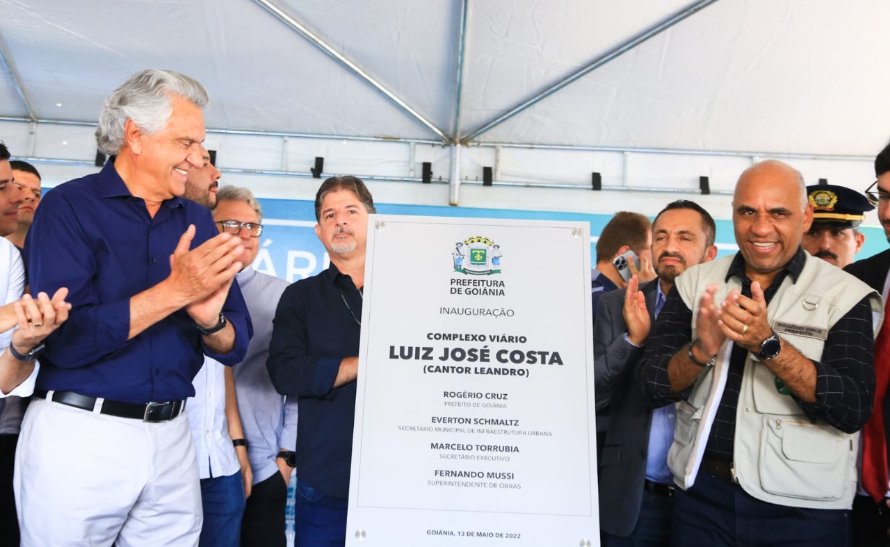 Caiado participa da inauguração do Complexo Viário da Jamel Cecílio