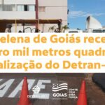 Santa Helena de Goiás recebe mais de 4.000m² de sinalização