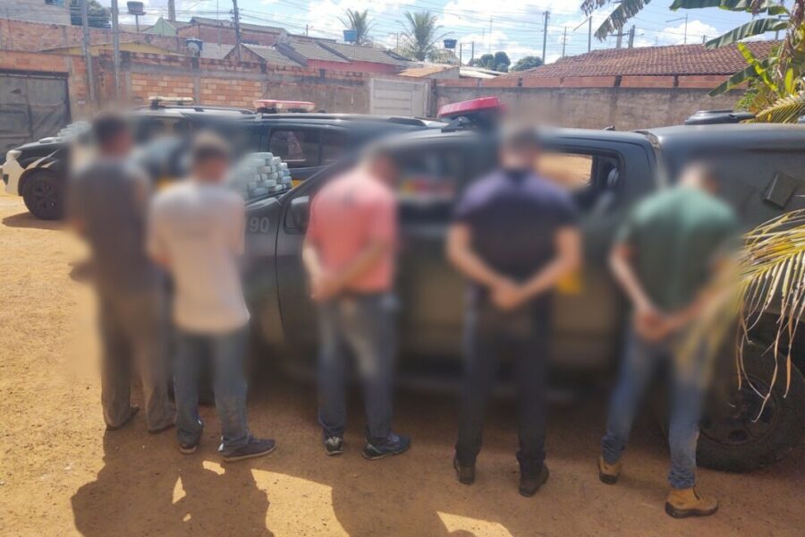 Forças de segurança de Goiás apreendem 70kg de cloridrato de cocaína