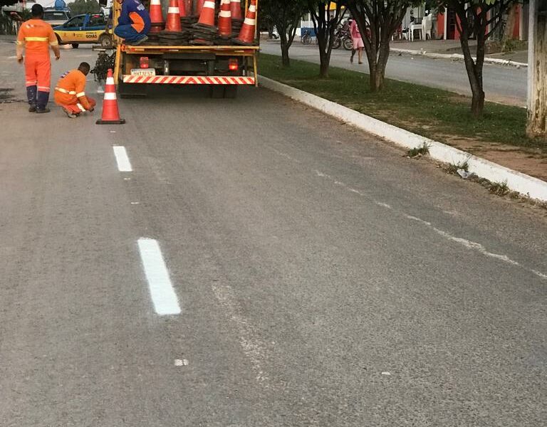 Detran Goiás leva sinalização a Damianópolis