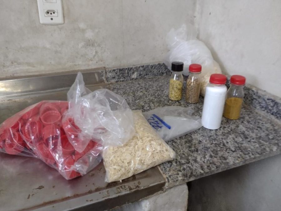 Polícia apreende meia tonelada de alimentos em fábrica clandestina de temperos