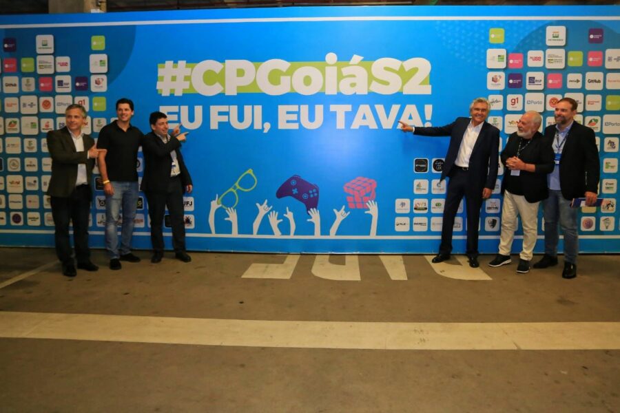 Caiado participa da abertura da 4ª edição da Campus Party Goiás, em Goiânia