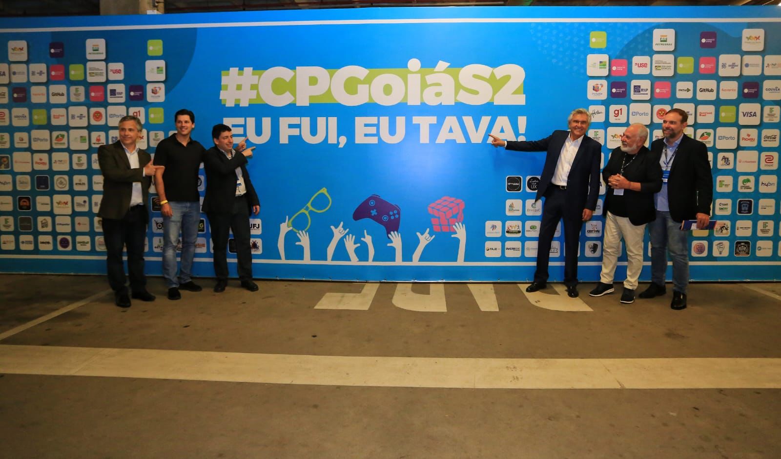 Caiado participa da abertura da 4ª edição da Campus Party Goiás, em Goiânia