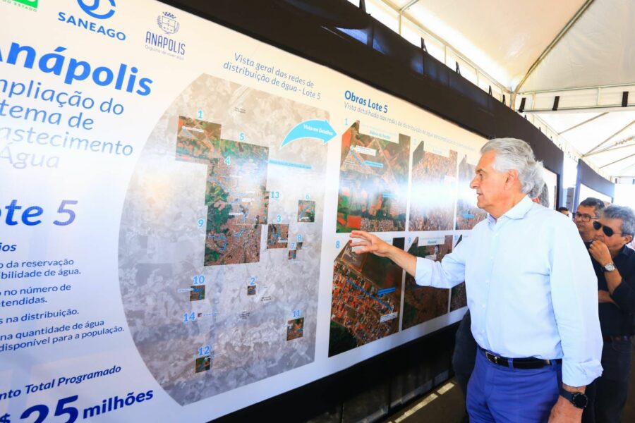 Em Anápolis, Caiado investe de mais de R$ 72 milhões em infraestrutura do Daia