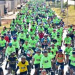 No Entorno, Caiado participa de passeio ciclístico para lembrar Dia Mundial da Bicicleta