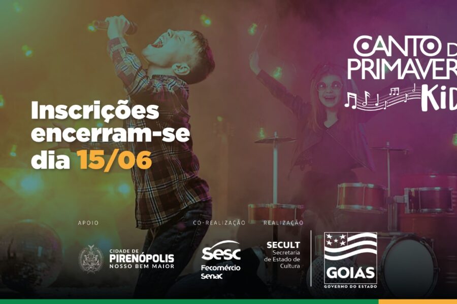 Inscrições para o Canto Kids encerram-se nesta quarta, 15