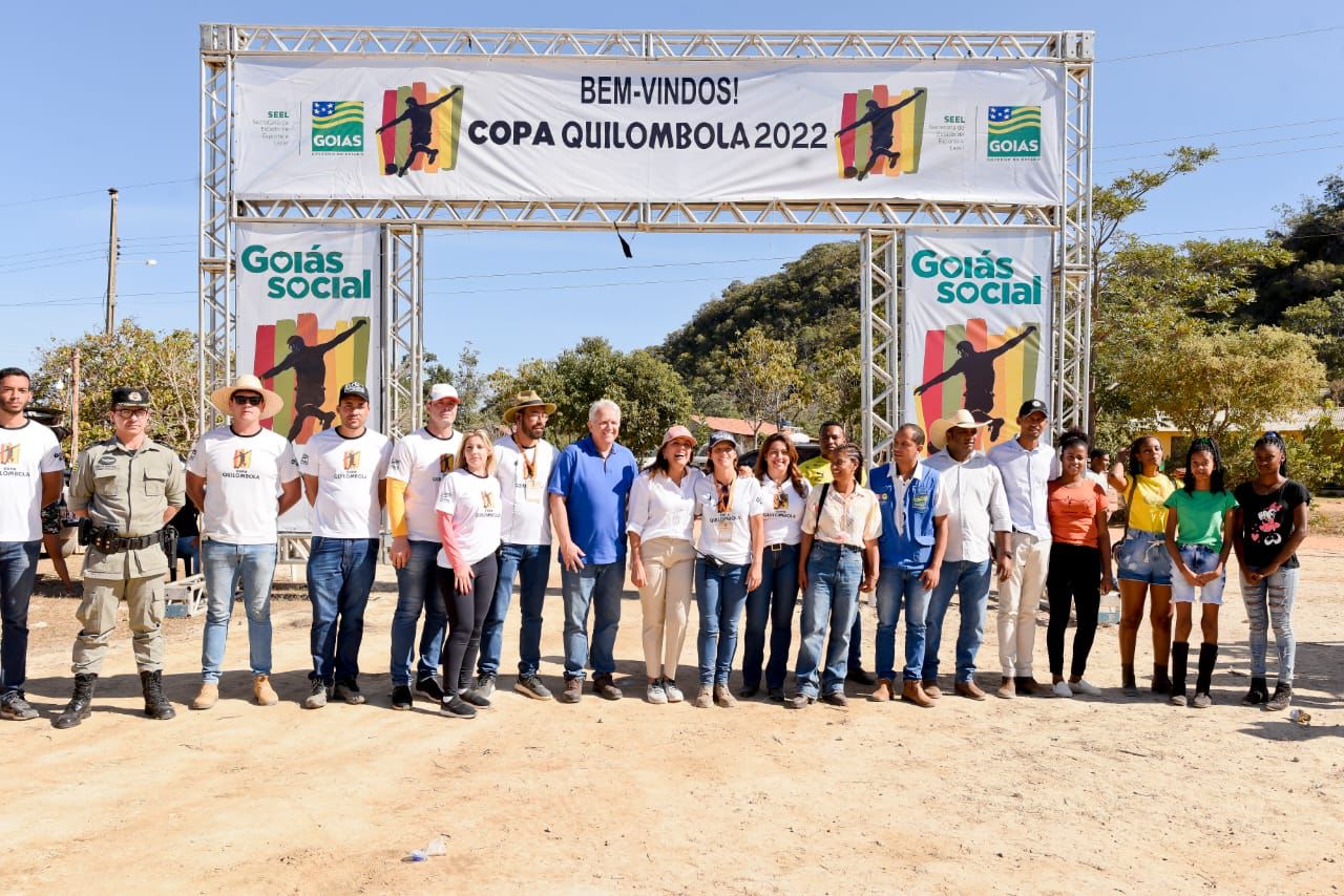 Gracinha Caiado participa de encerramento da Copa Quilombola