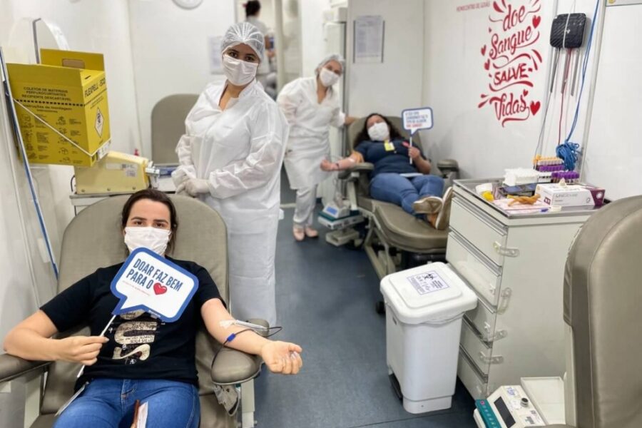 Maio Amarelo: Crer capta 52 bolsas de sangue