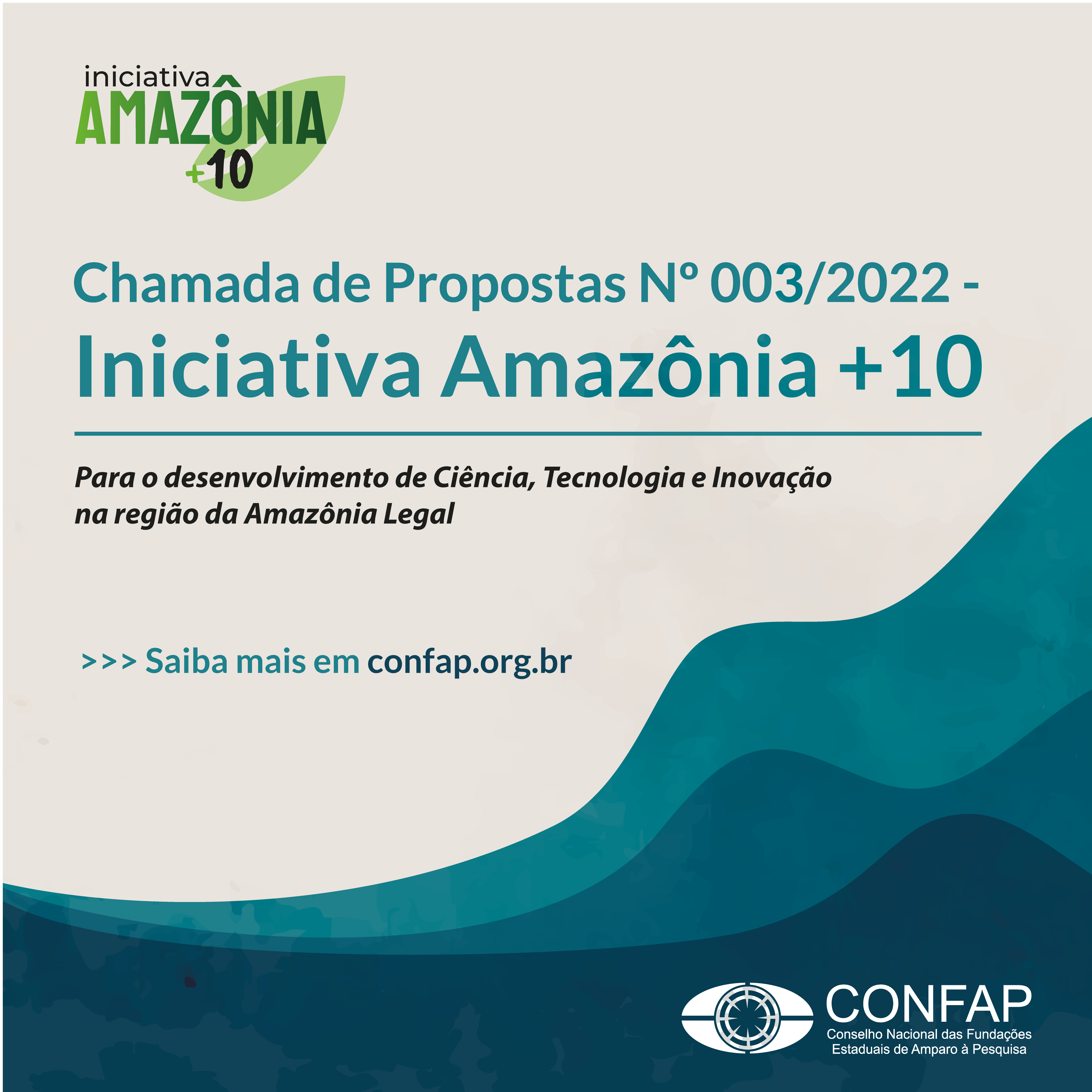 Lançada chamada de propostas da Iniciativa Amazônia+10