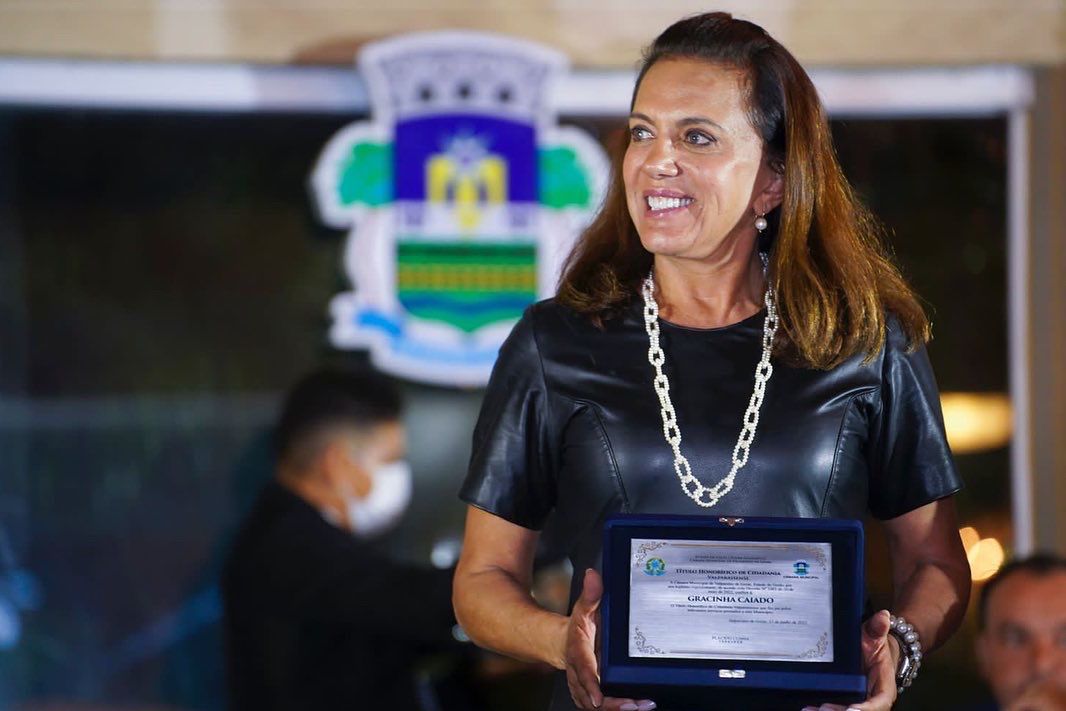 Gracinha Caiado recebe título de cidadã de Valparaíso e reforça compromisso com Entorno