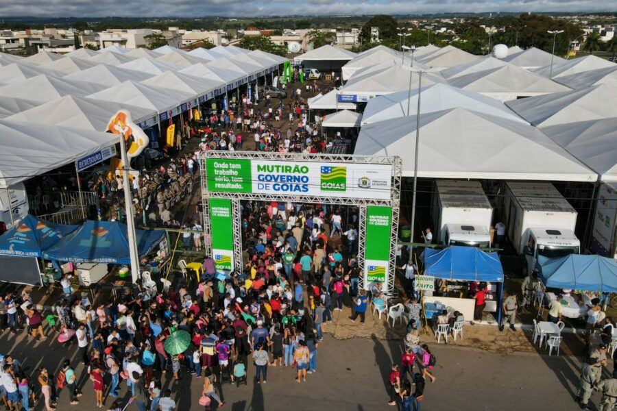 Mutirão atende em Águas Lindas de Goiás
