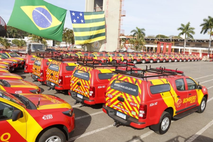 Bombeiros lançam Operação Cerrado Vivo com novas viaturas e equipamentos