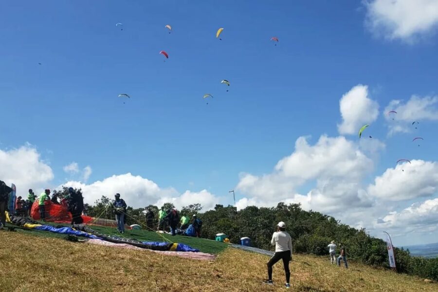 Circuito Centro-Oeste de Parapente conta com patrocínio da Goiás Turismo