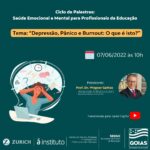 Seduc promove ciclo de palestras sobre saúde emocional e mental nesta terça, 7