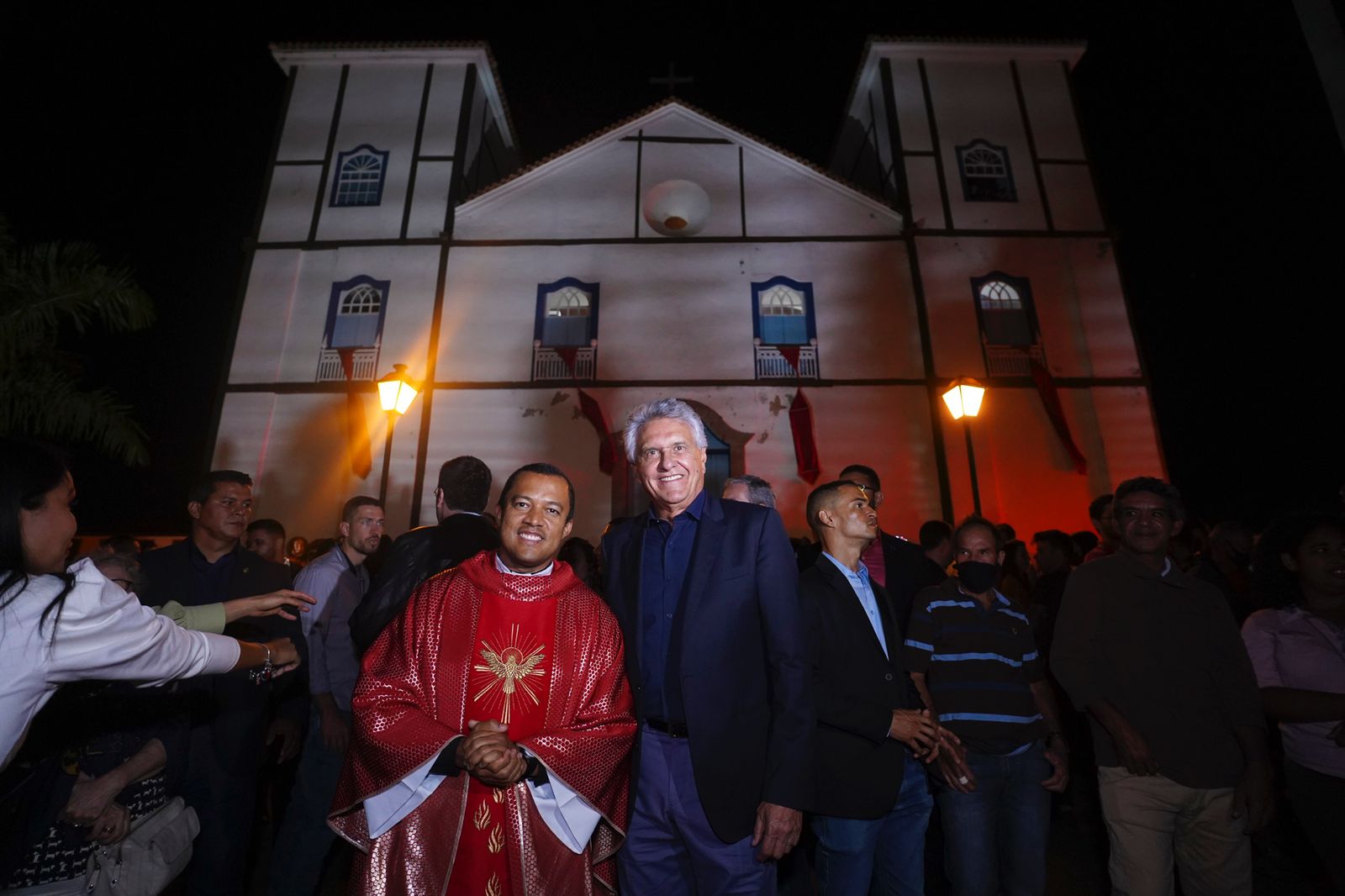 Caiado anuncia restauração dos sinos da Igreja Matriz de Pirenópolis