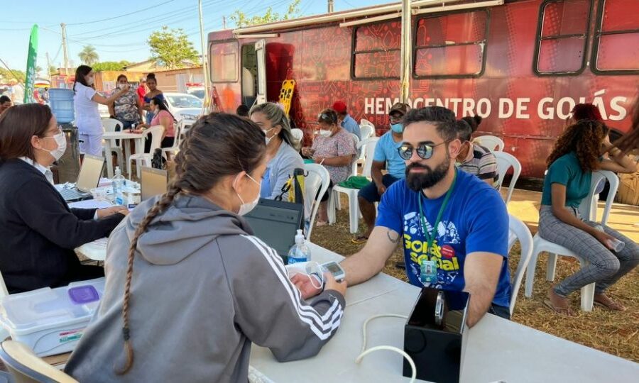 Saúde leva Carreta da Tomografia para Mutirão, em Águas Lindas de Goiás