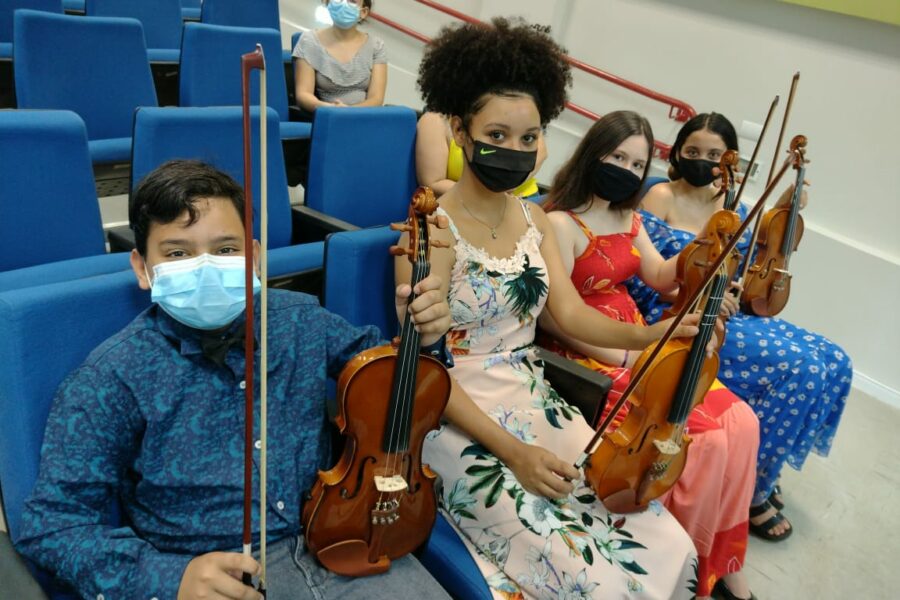 Inscrições a cursos de qualificação musical das Escolas do Futuro seguem até quarta