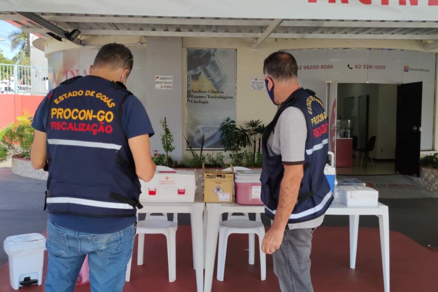 Procon fiscaliza laboratórios que realizam testes de Covid-19 em Goiânia