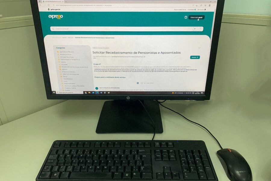 Programa Expresso permite recadastramento online de