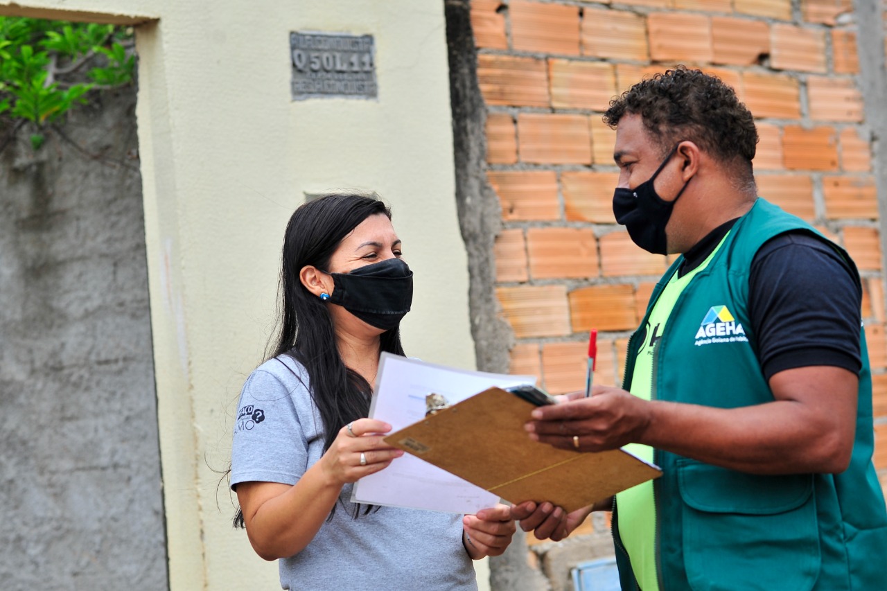 Iniciado cadastramento para regularização fundiária do Residencial João Paulo II, em Goiânia