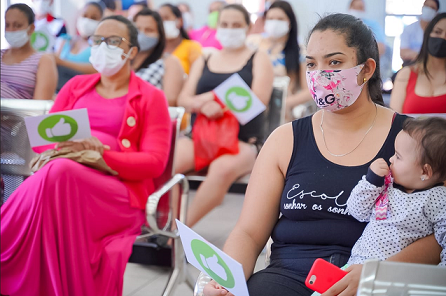 Agosto Dourado começa com roda de conversa com gestantes