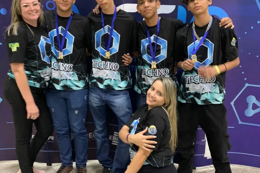 Estudantes de Iporá são destaques na etapa estadual da Olimpíada Brasileira de Robótica