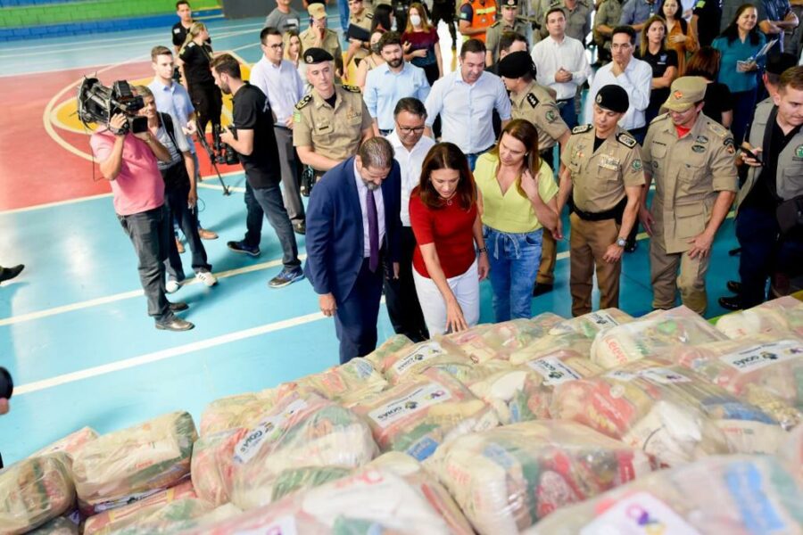 Começa nova etapa de entrega de cestas básicas