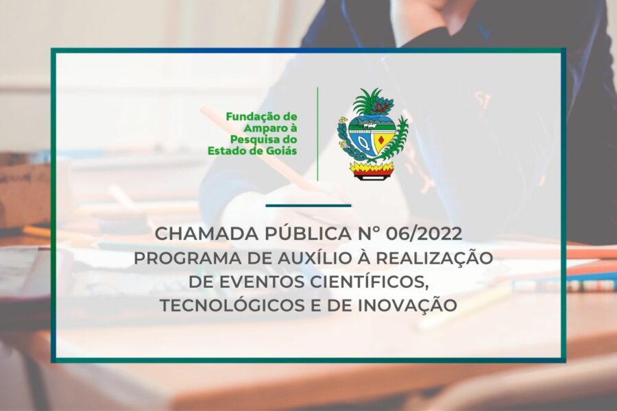 Fapeg faz chamada pública para eventos científicos, tecnológicos e de inovação