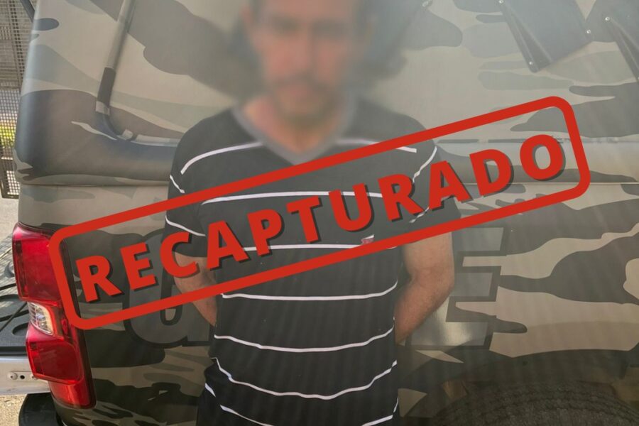 Polícia Penal recaptura um dos foragidos da CPP
