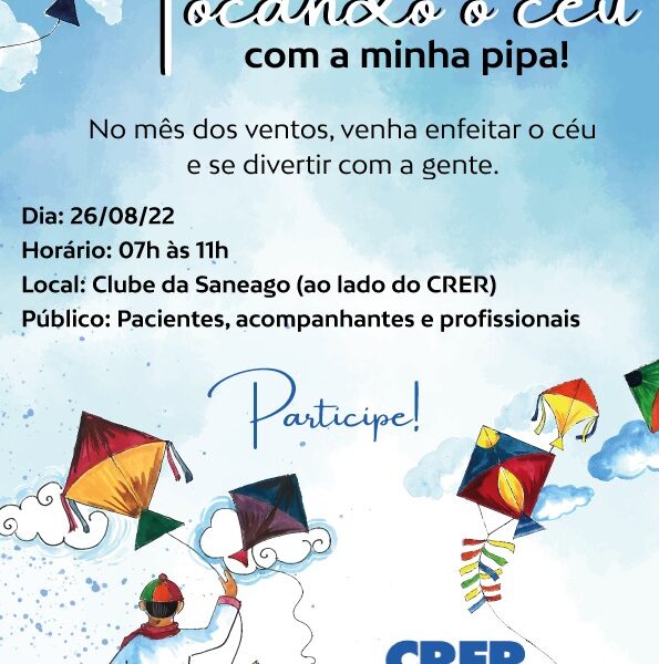 Crer promove terapia com pipas para pacientes em reabilitação