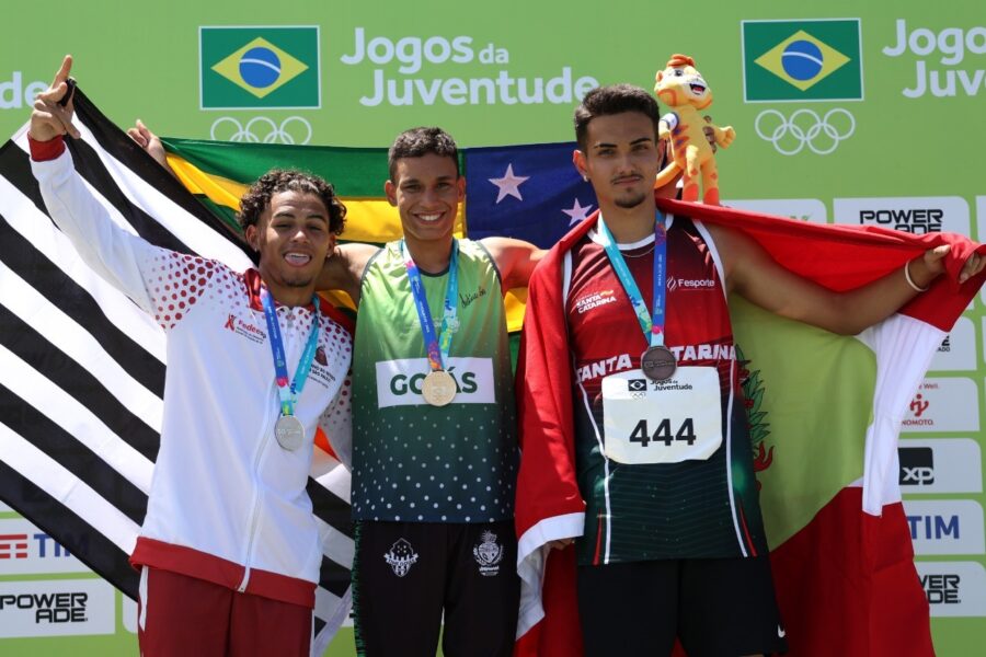 Goiás conquista 14 medalhas nos Jogos da Juventude 2022