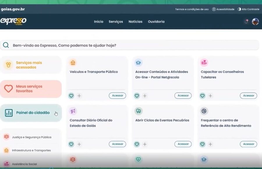 Governo de Goiás apresenta novo portal da plataforma Expresso nesta segunda