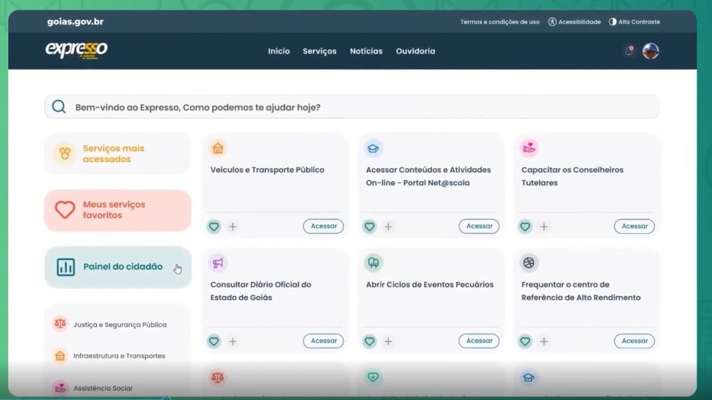 Governo de Goiás apresenta novo portal da plataforma Expresso nesta segunda
