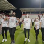 Time de transplantados entra em campo no jogo do Atlético Goianiense