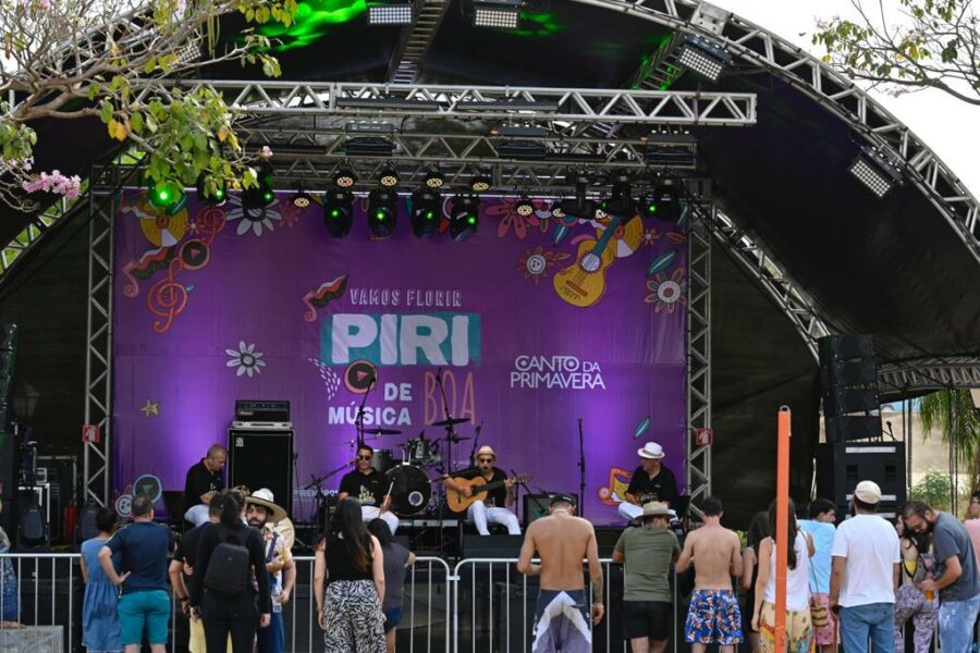 Canto da Primavera leva mais de 12 mil pessoas a Pirenópolis