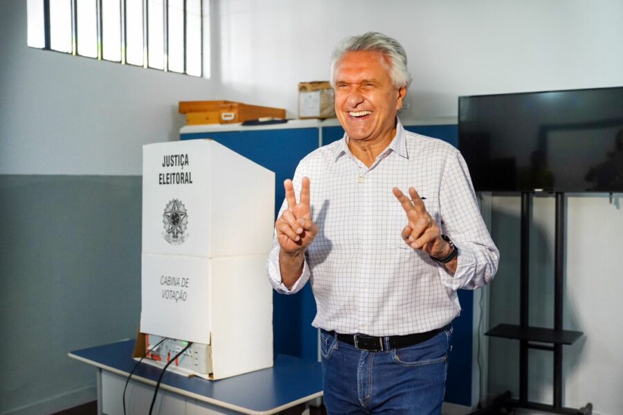 “Temos de respeitar o resultado das urnas. É a vontade do povo”, afirma Caiado