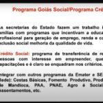 Goiás Social leva educação e capacitação a famílias carentes de Goiás