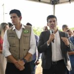 Presidente da Goinfra e ministro da Infraestrutura vistoriam obras de Aragarças