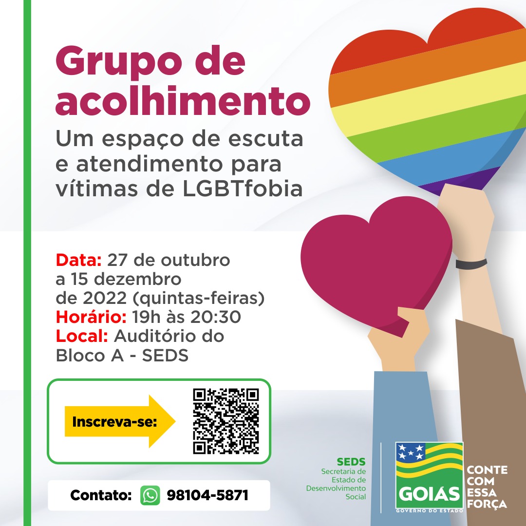 Seds cria grupo de acolhimento a vítimas de LGBTfobia