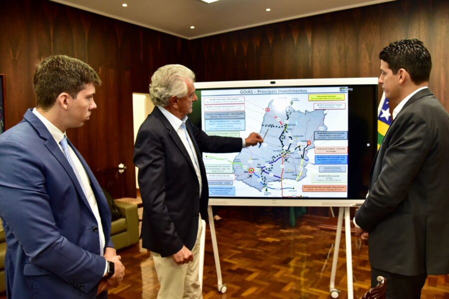Governador e ministro definem entregas de obras federais em Goiás
