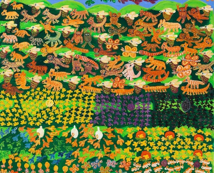 Mostra inédita reúne obras de Antônio Poteiro em Goiânia