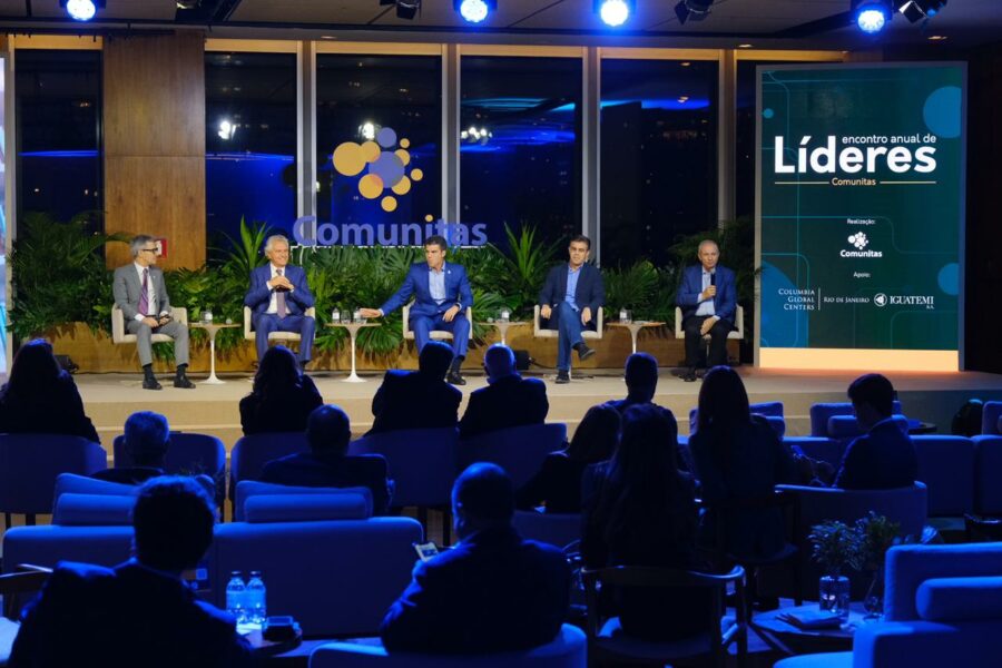 Em São Paulo, Caiado participa do 15º Encontro de Líderes da Comunitas