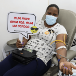 Unidade móvel do Hemocentro atende no Parque Sabiá, em Aparecida