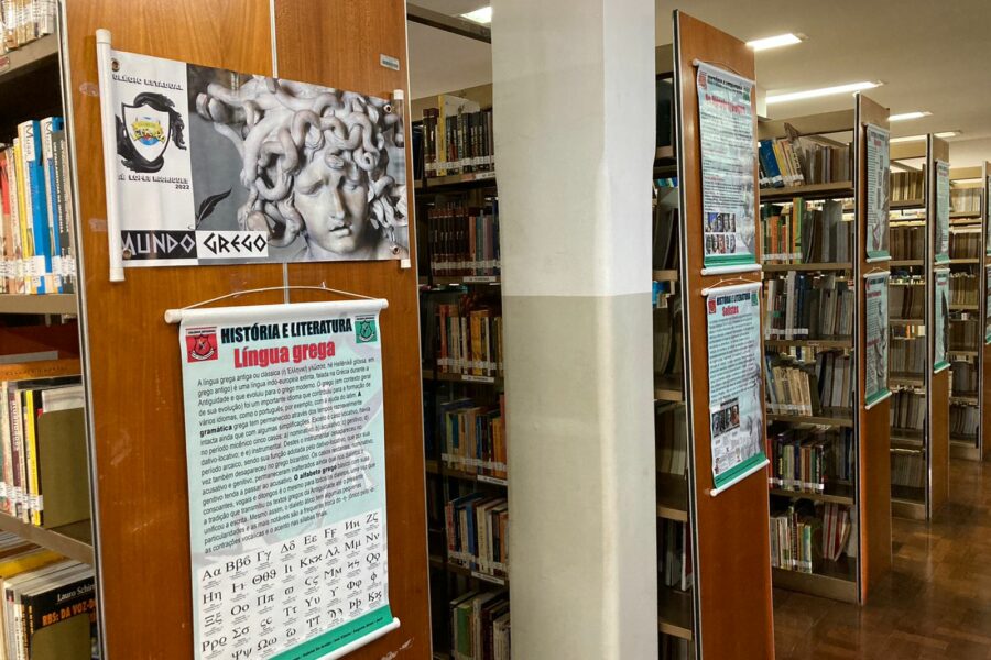 Biblioteca Pio Vargas recebe projeto que une história e literatura