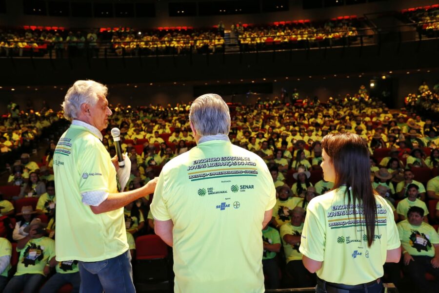 Caiado ressalta protagonismo da juventude no agro durante encontro de lideranças da Faeg