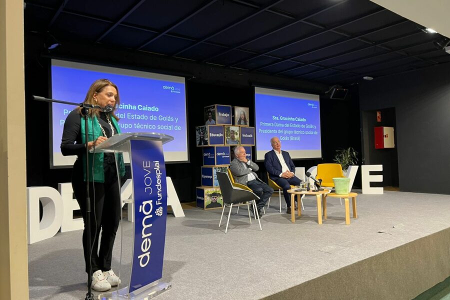 Em Barcelona, Gracinha Caiado apresenta Aprendiz do Futuro